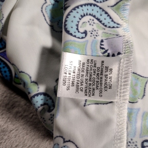 Jude Connally Women's Lisa Keyhole Shift Dress Paisley Medallion Small - Picture 6 of 8